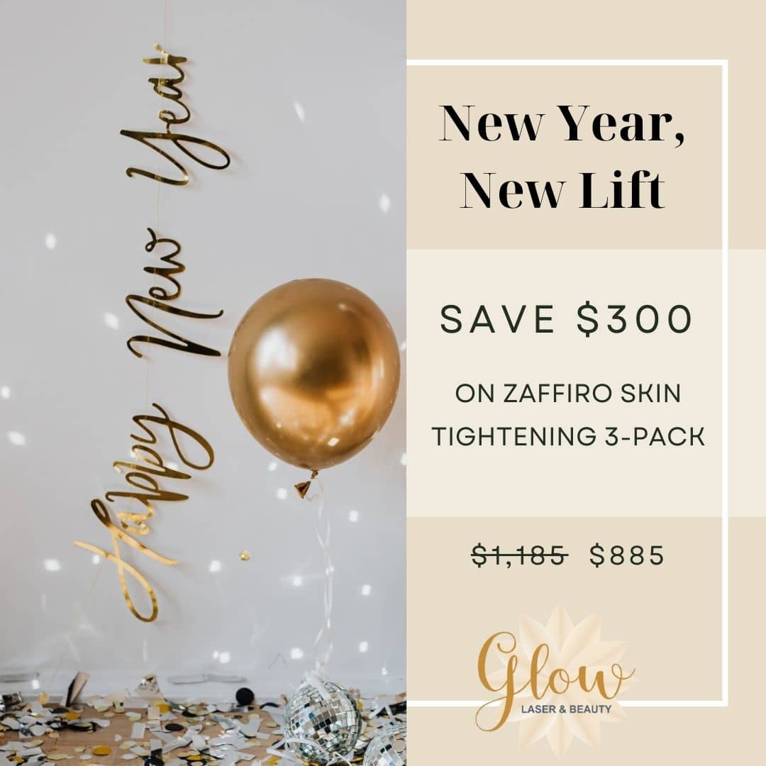 New year, new lift - Save $300 on a on Zaffiro skin tightening 3-pack